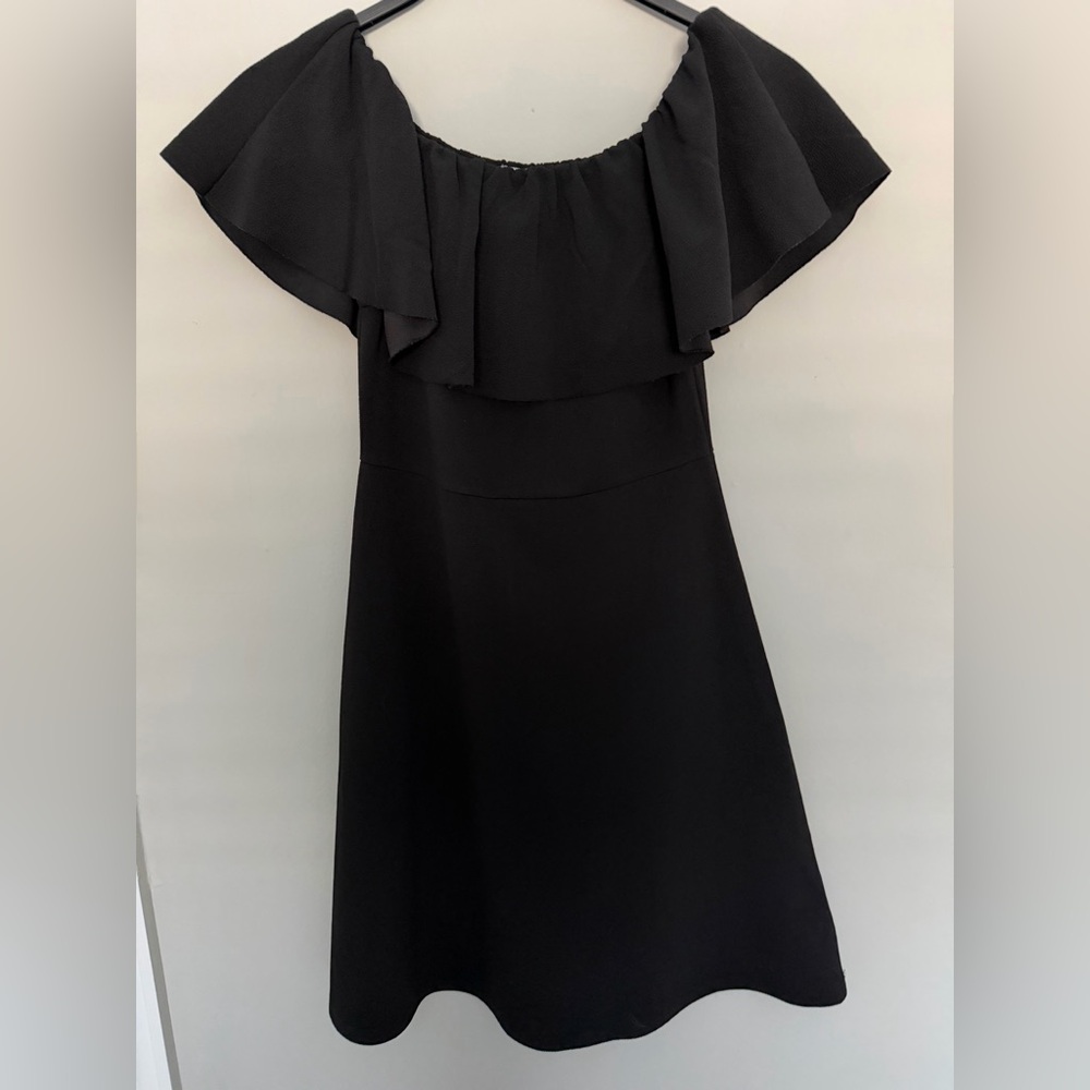 Almost Famous Black Mini Dress - Picture 2 of 3
